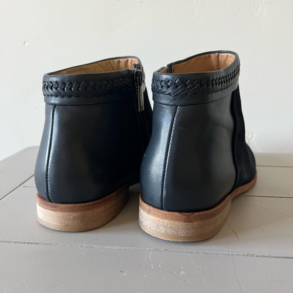 Comptoir Des Cotonniers Women’s Navy Suede/Leather Ankle Boots - 38EU/8US - Picture 4 of 11